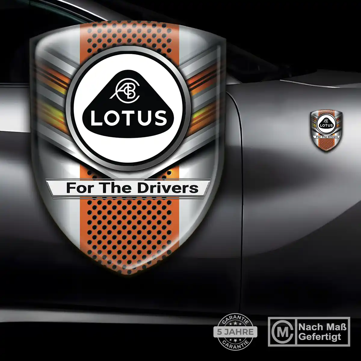 Lotus 3D Gel Aufkleber Emblem Auto Exterieurdesign