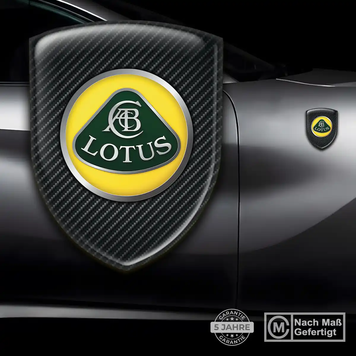 Lotus 3D Gel Aufkleber Emblem Auto Hochwertiges Harz