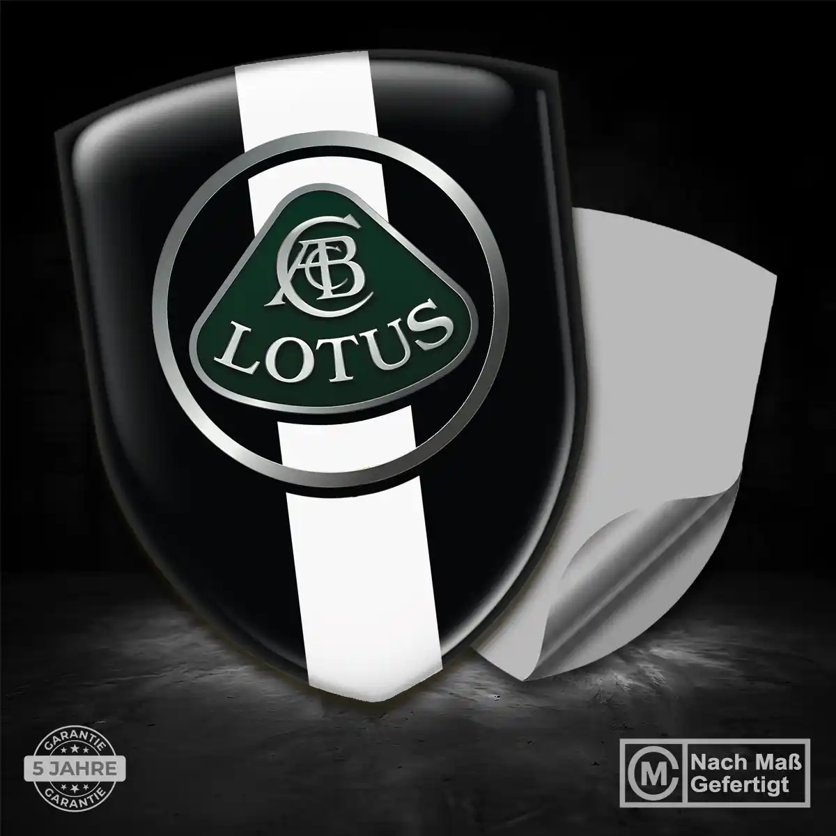 Lotus 3D Gel Aufkleber Emblem Auto Interieurdesign