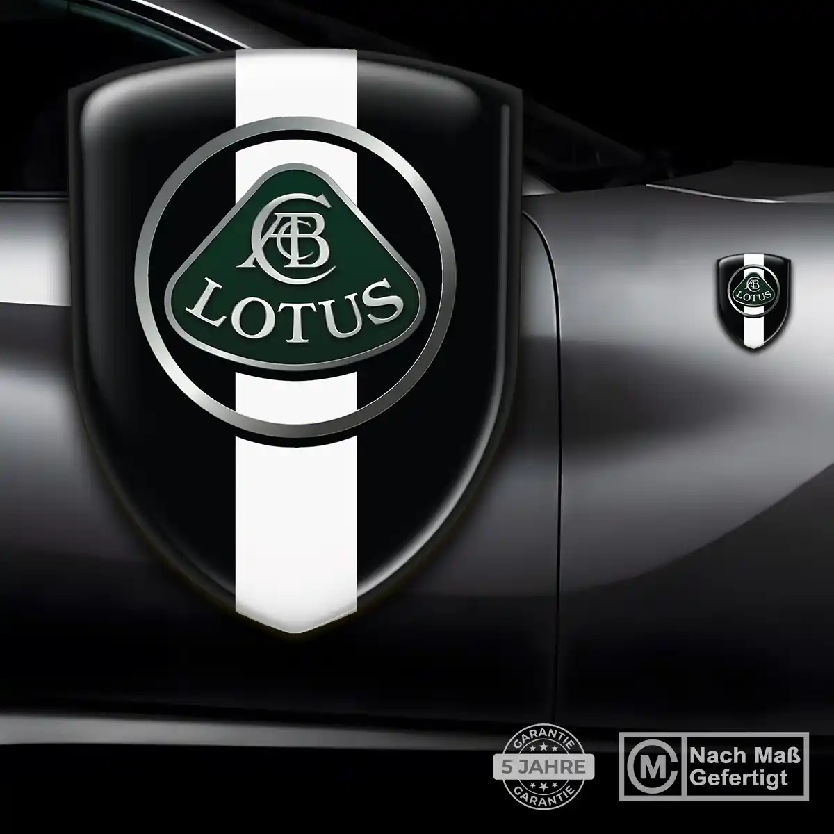 Lotus 3D Gel Aufkleber Emblem Auto Interieurdesign