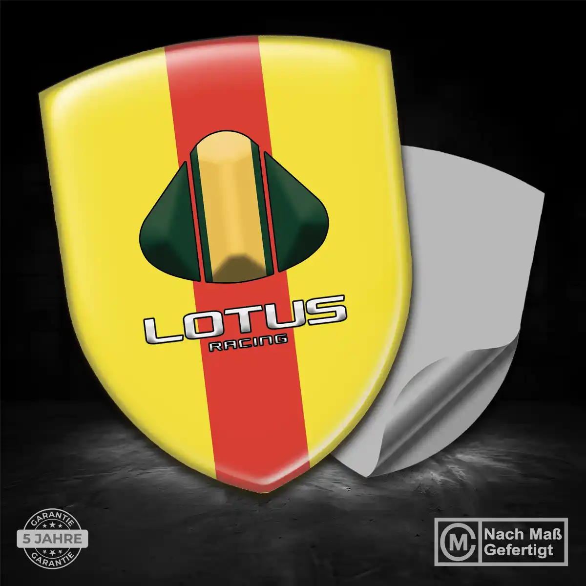 Lotus 3D Gel Aufkleber Emblem Auto Luxus-Edition