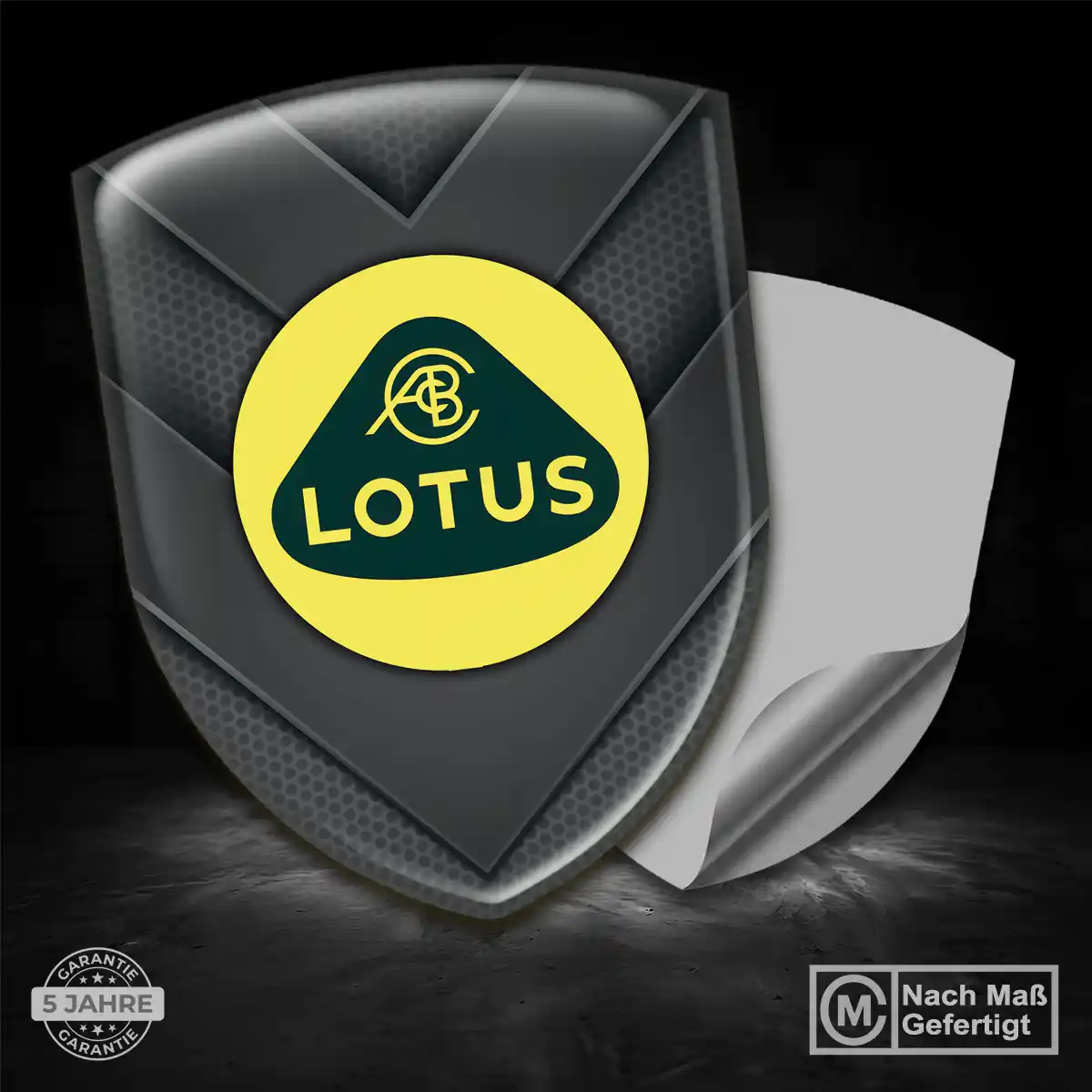 Lotus 3D Gel Aufkleber Emblem Auto Markenedition
