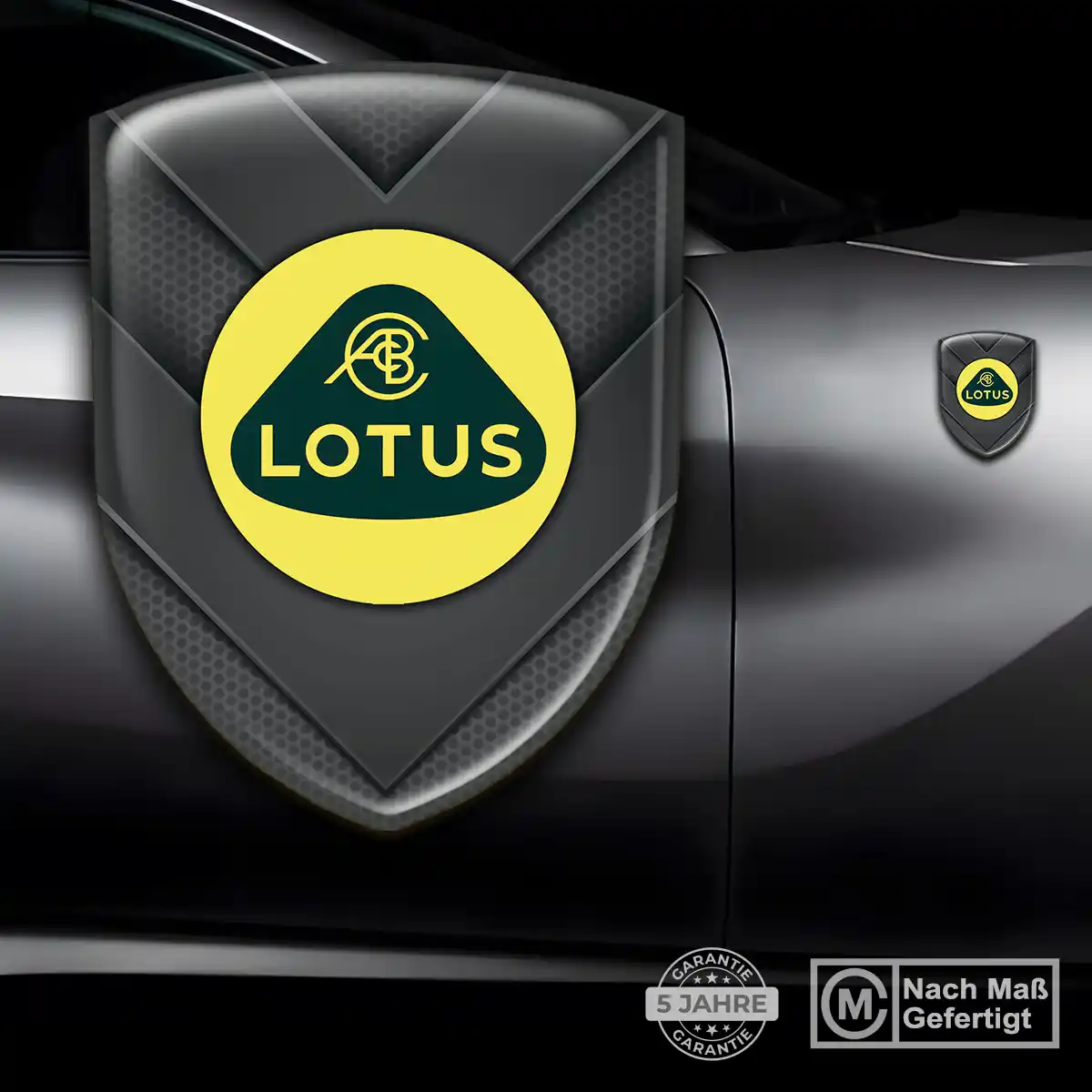 Lotus 3D Gel Aufkleber Emblem Auto Markenedition