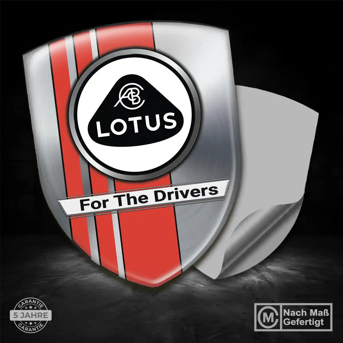 Lotus 3D Gel Aufkleber Emblem Auto Modernes Design