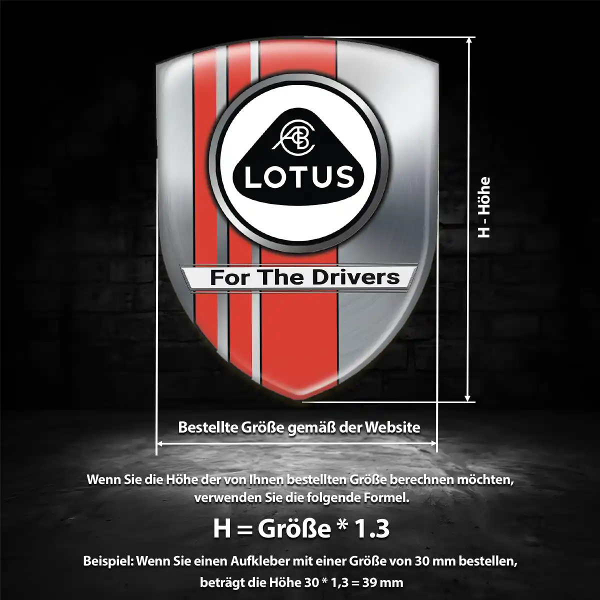 Lotus 3D Gel Aufkleber Emblem Auto Modernes Design