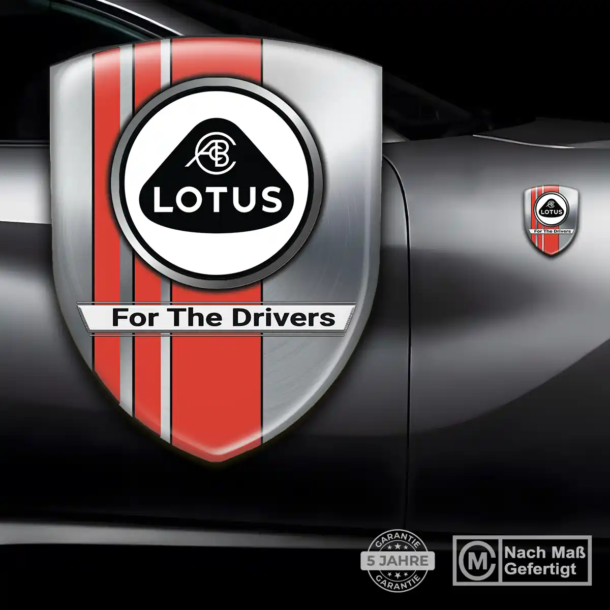 Lotus 3D Gel Aufkleber Emblem Auto Modernes Design