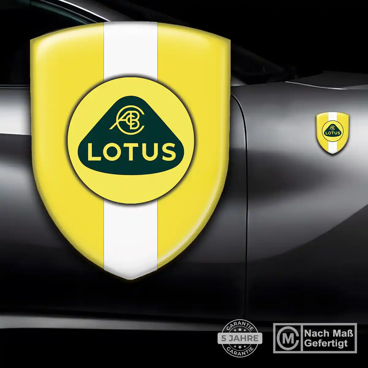 Lotus 3D Gel Aufkleber Emblem Auto Premiumqualität