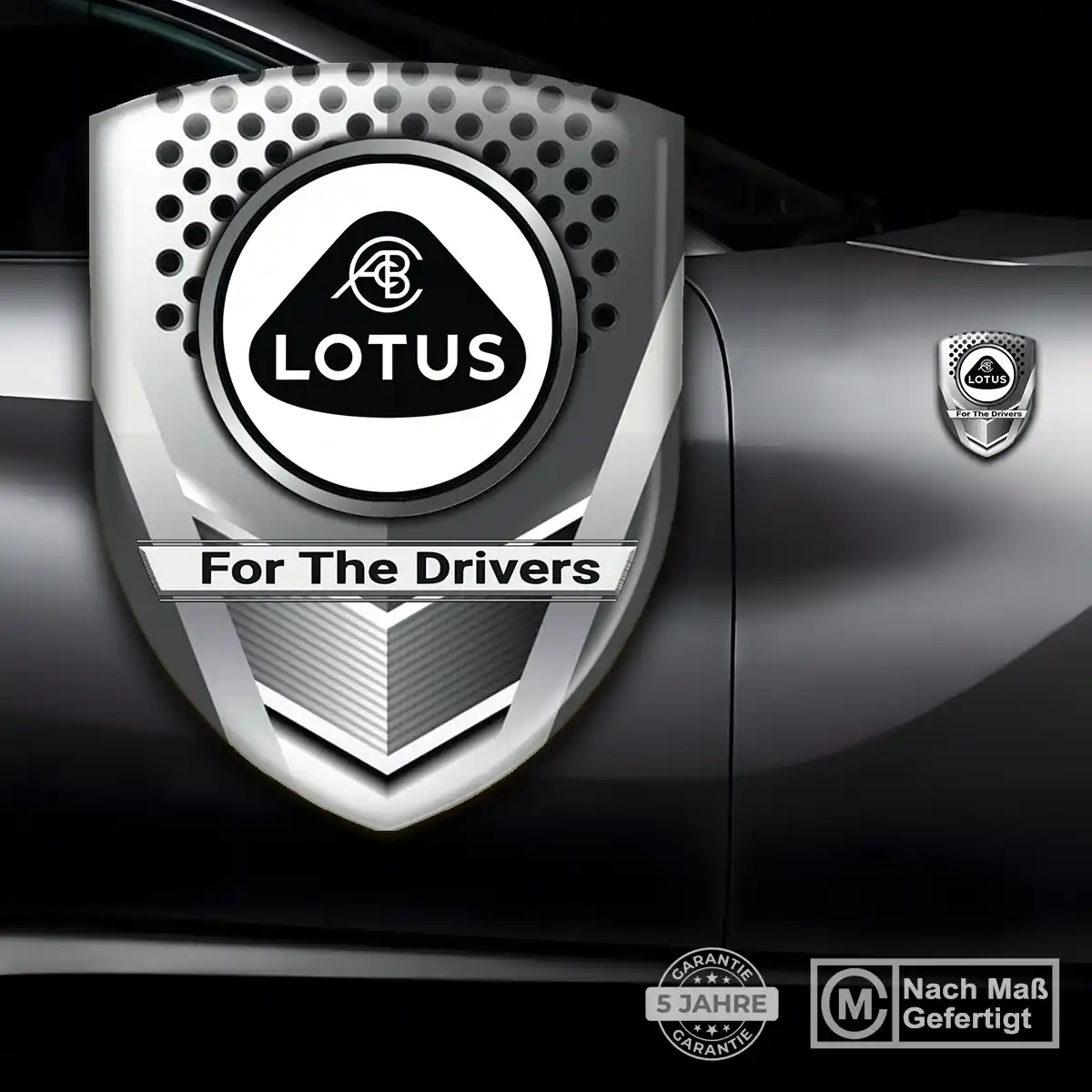 Lotus 3D Gel Aufkleber Emblem Auto Stilvolles Design