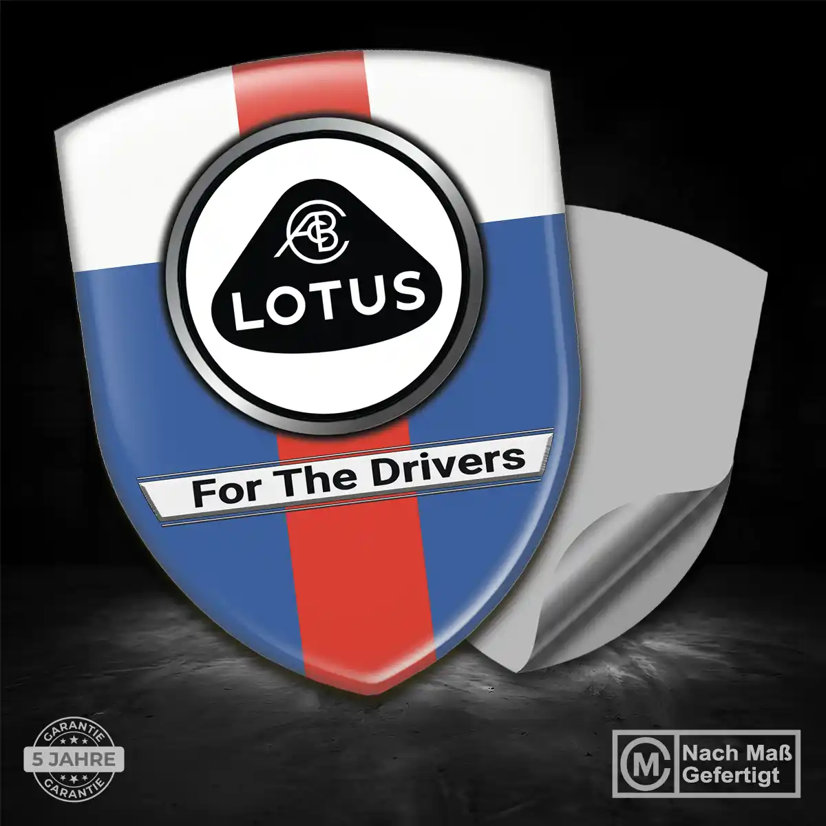 Lotus 3D Gel Aufkleber Emblem Hohe Qualität