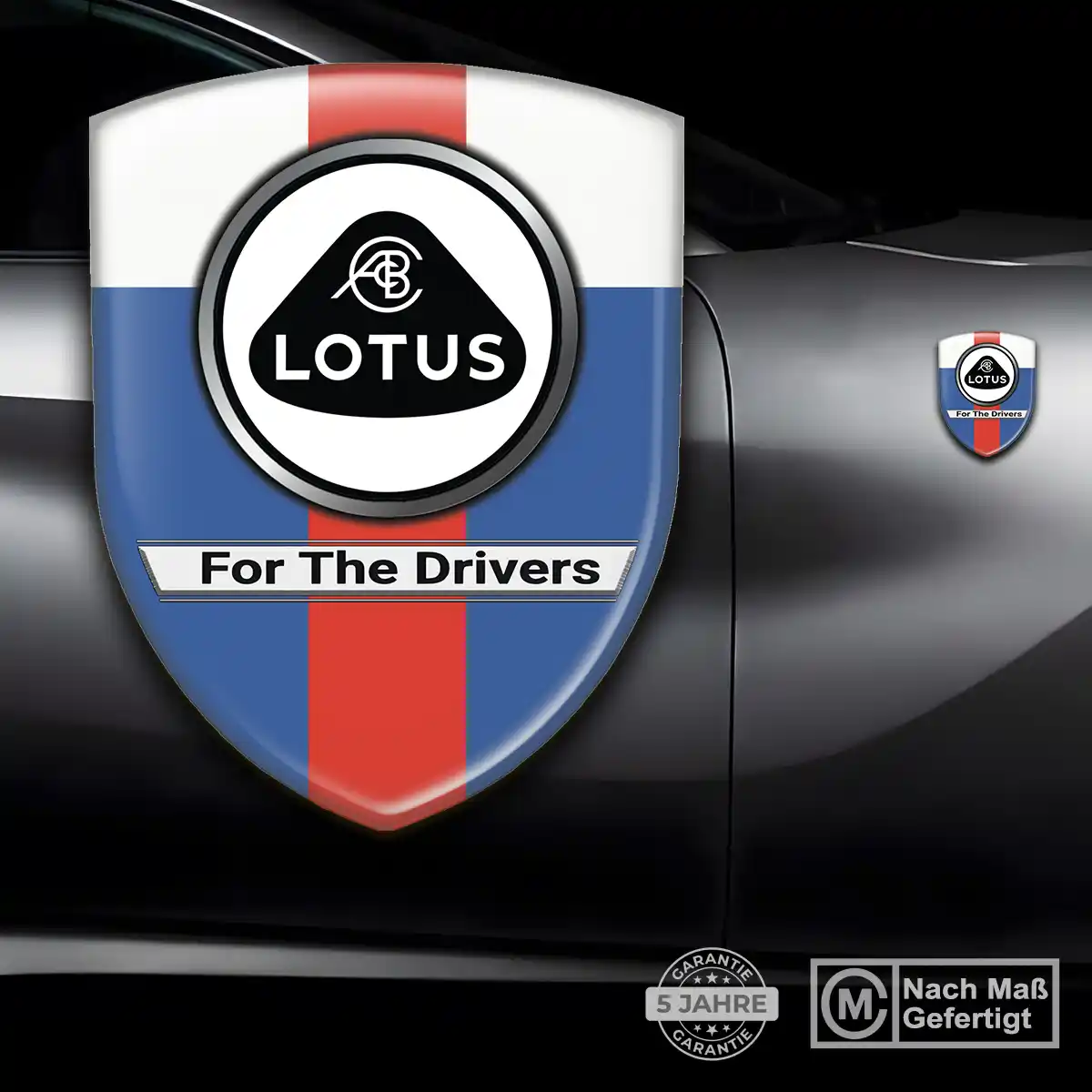 Lotus 3D Gel Aufkleber Emblem Hohe Qualität