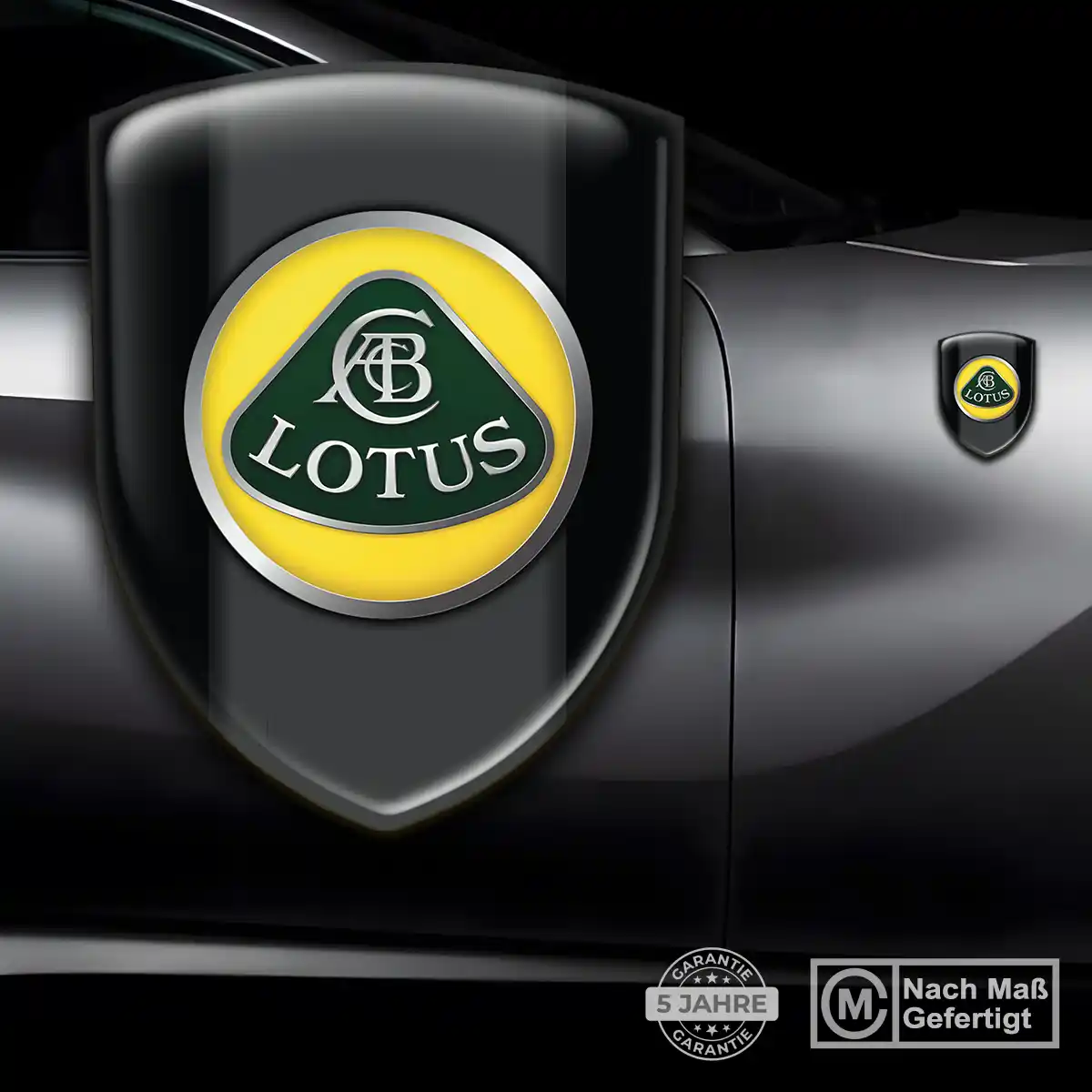 Lotus 3D Gel Aufkleber Emblem Limitierte Auflage