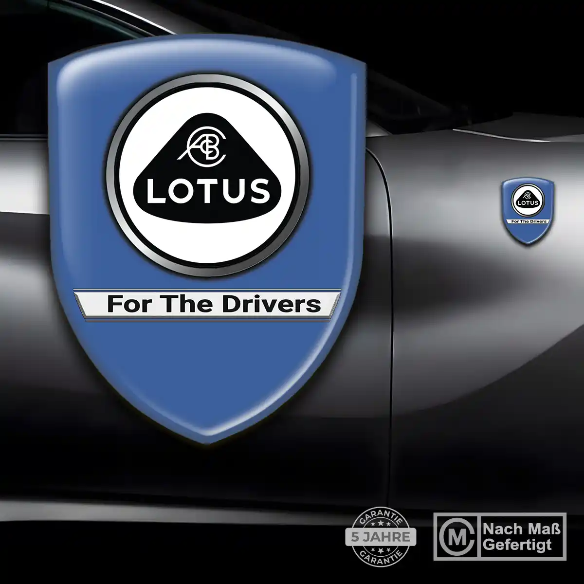 Lotus 3D Gel Aufkleber Emblem Luxus-Edition