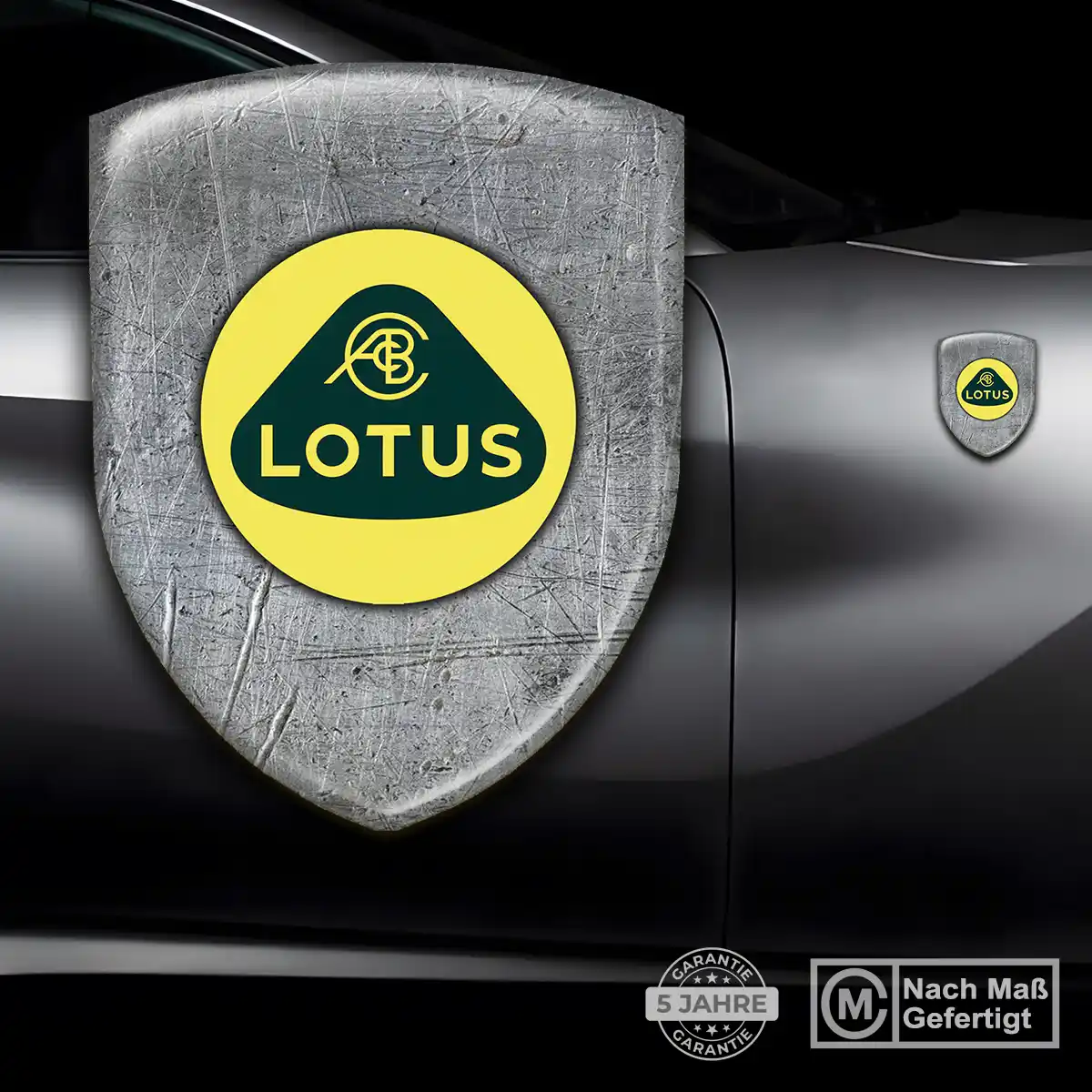 Lotus 3D Gel Aufkleber Emblem Markenedition
