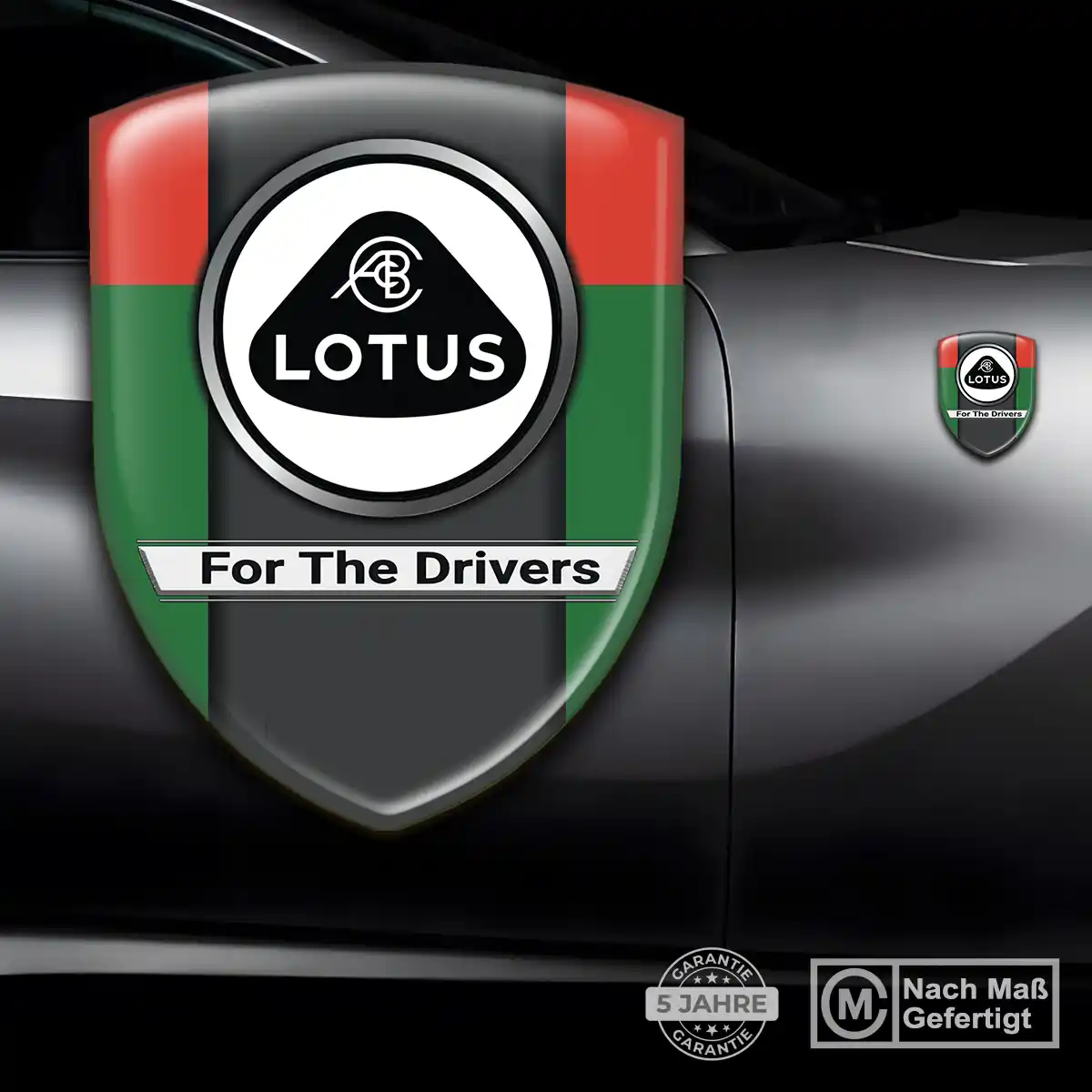 Lotus 3D Gel Aufkleber Emblem Premium-Edition