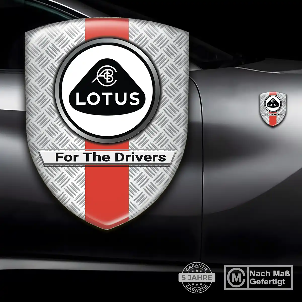 Lotus 3D Gel Aufkleber Emblem Tuningfahrzeug