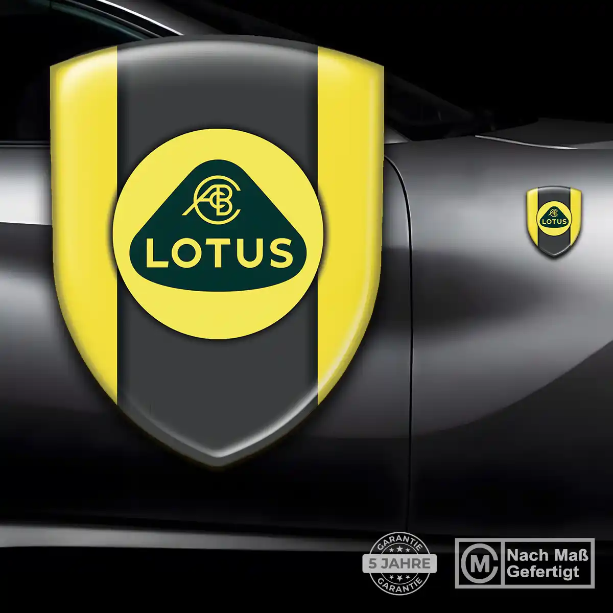 Lotus 3D Gel Aufkleber Embleme Anspruchsvolles Design