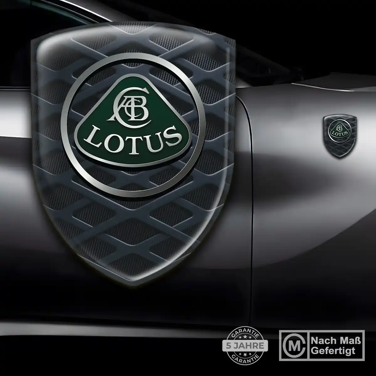Lotus 3D Gel Aufkleber Embleme Ausdrucksstarkes Design