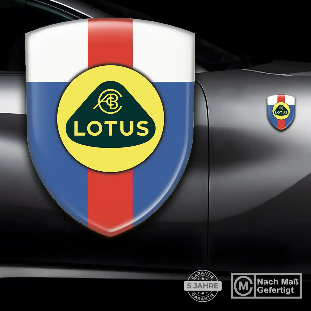 Lotus 3D Gel Aufkleber Embleme Auto Edles Design