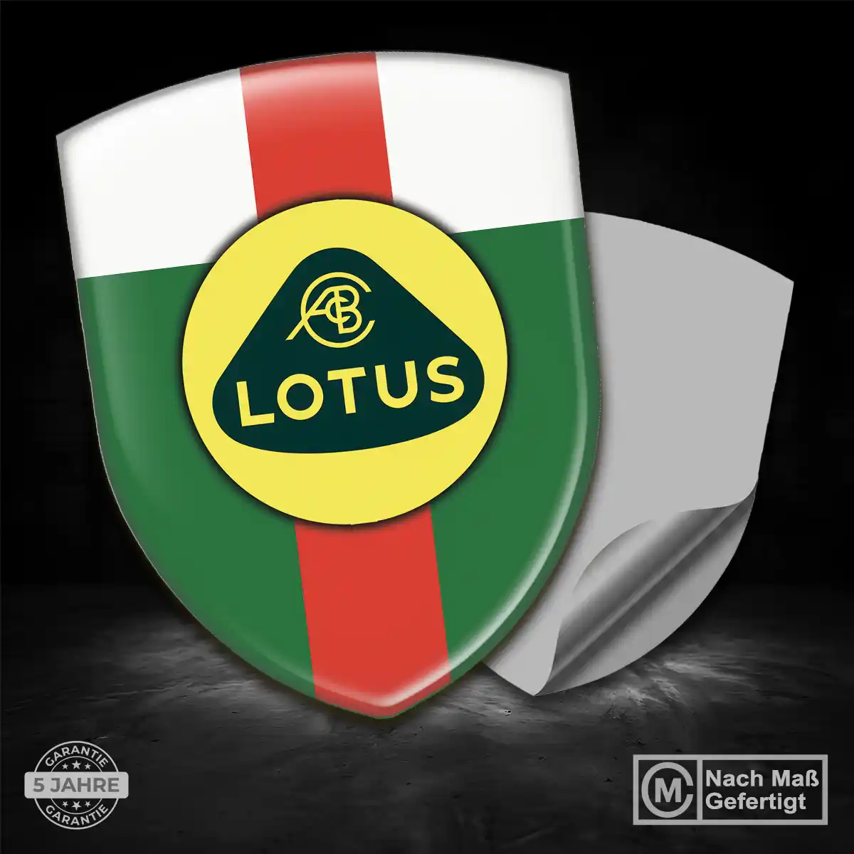 Lotus 3D Gel Aufkleber Embleme Auto Elegantes Design