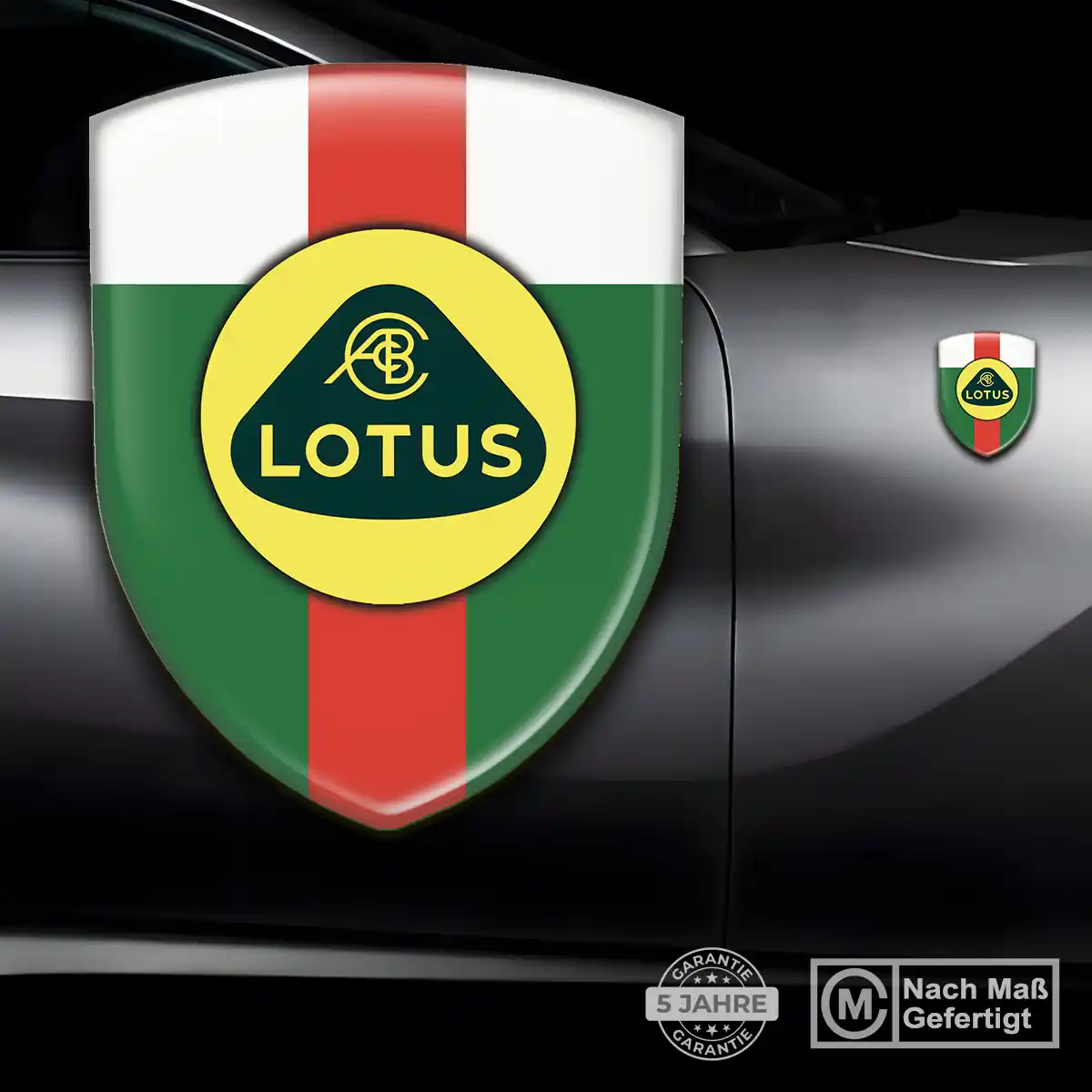 Lotus 3D Gel Aufkleber Embleme Auto Elegantes Design