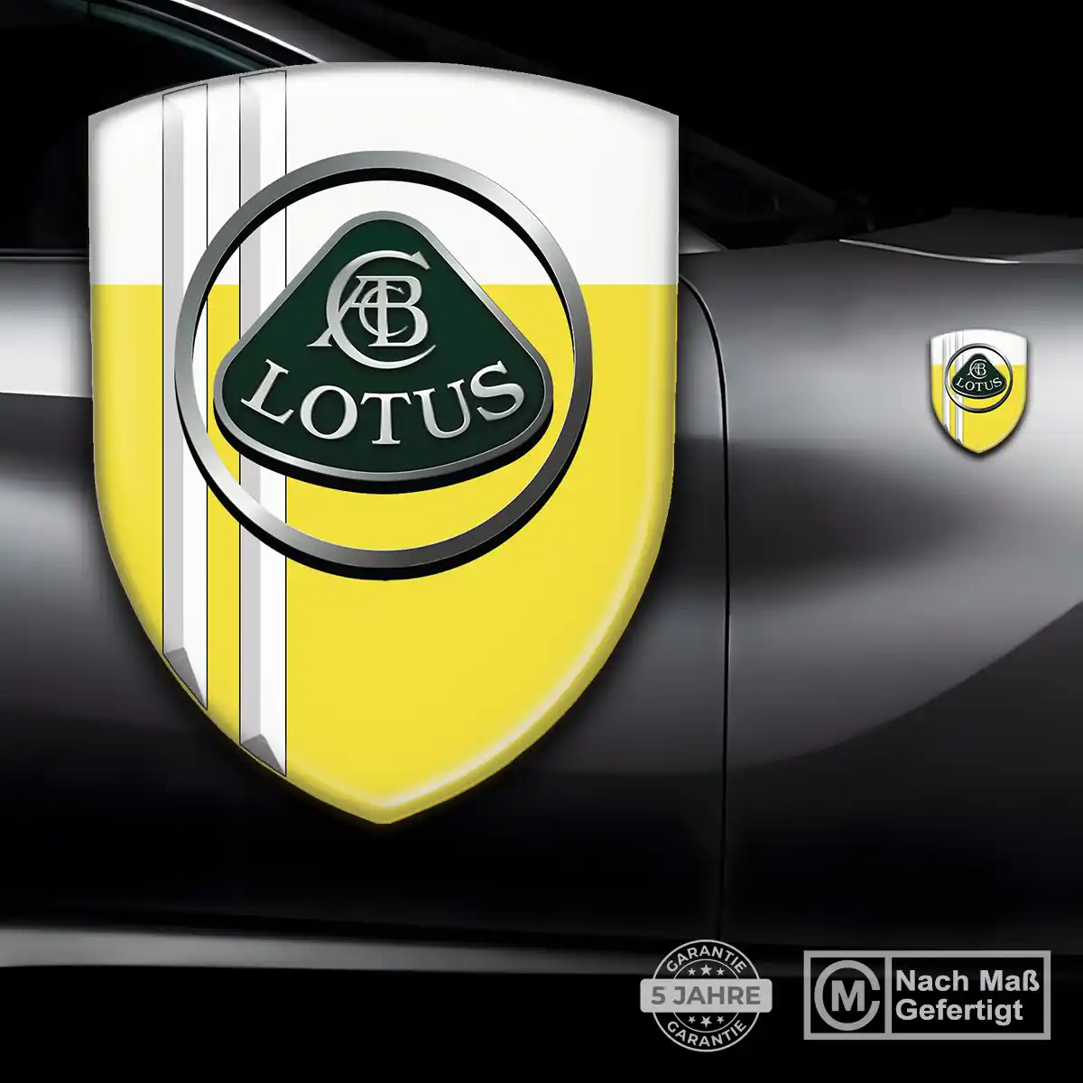 Lotus 3D Gel Aufkleber Embleme Auto Hochwertiges Harz