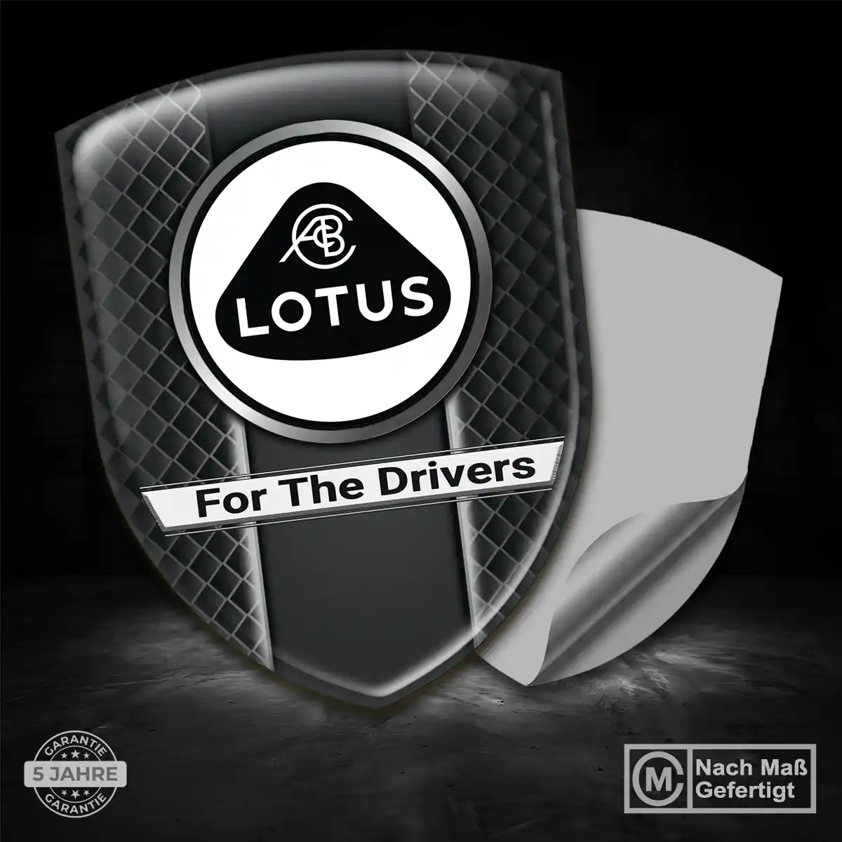 Lotus 3D Gel Aufkleber Embleme Auto Hohe Qualität