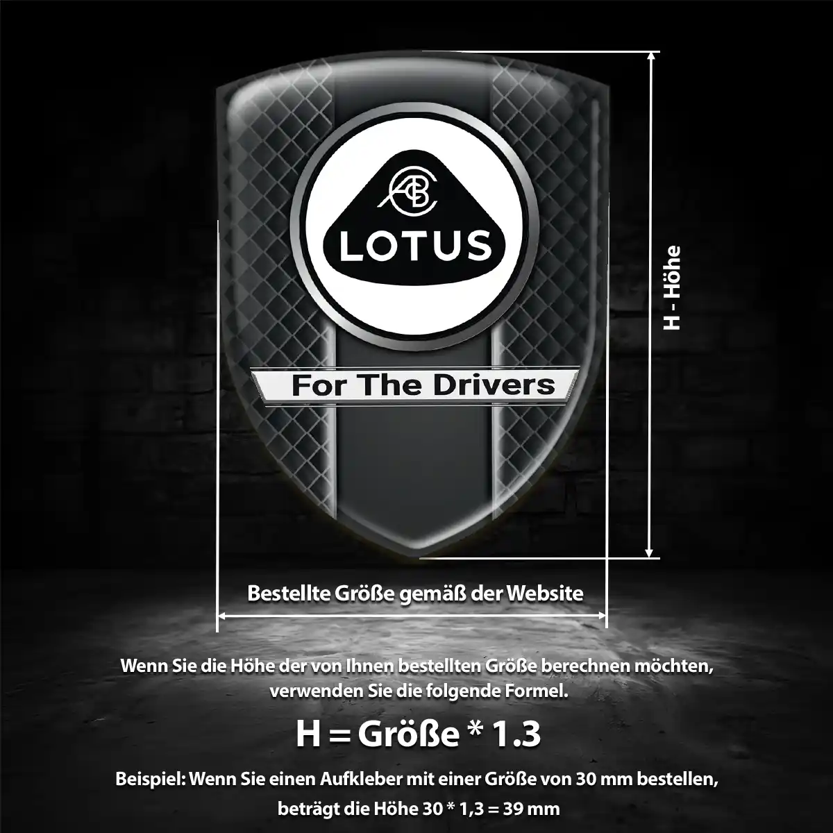 Lotus 3D Gel Aufkleber Embleme Auto Hohe Qualität