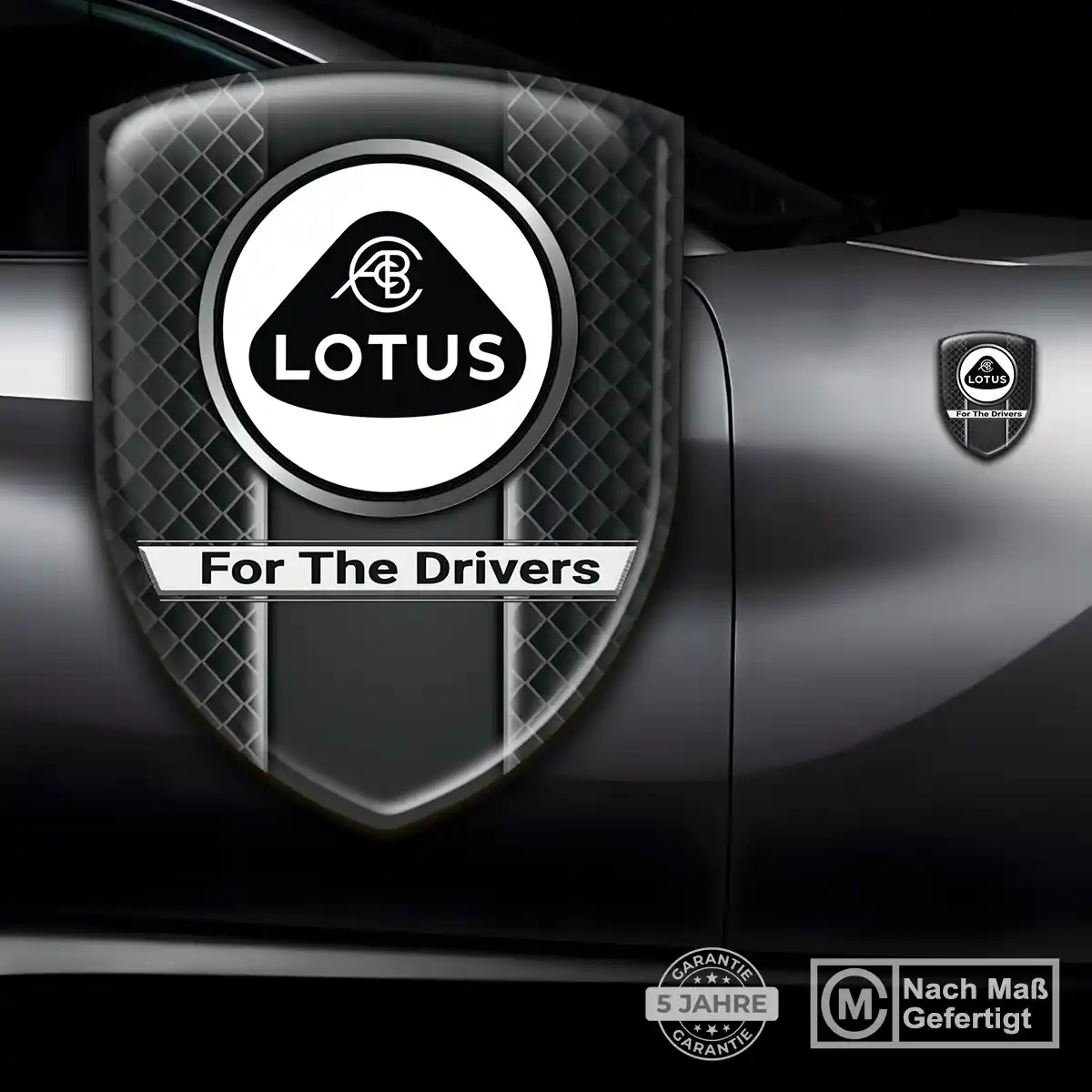 Lotus 3D Gel Aufkleber Embleme Auto Hohe Qualität