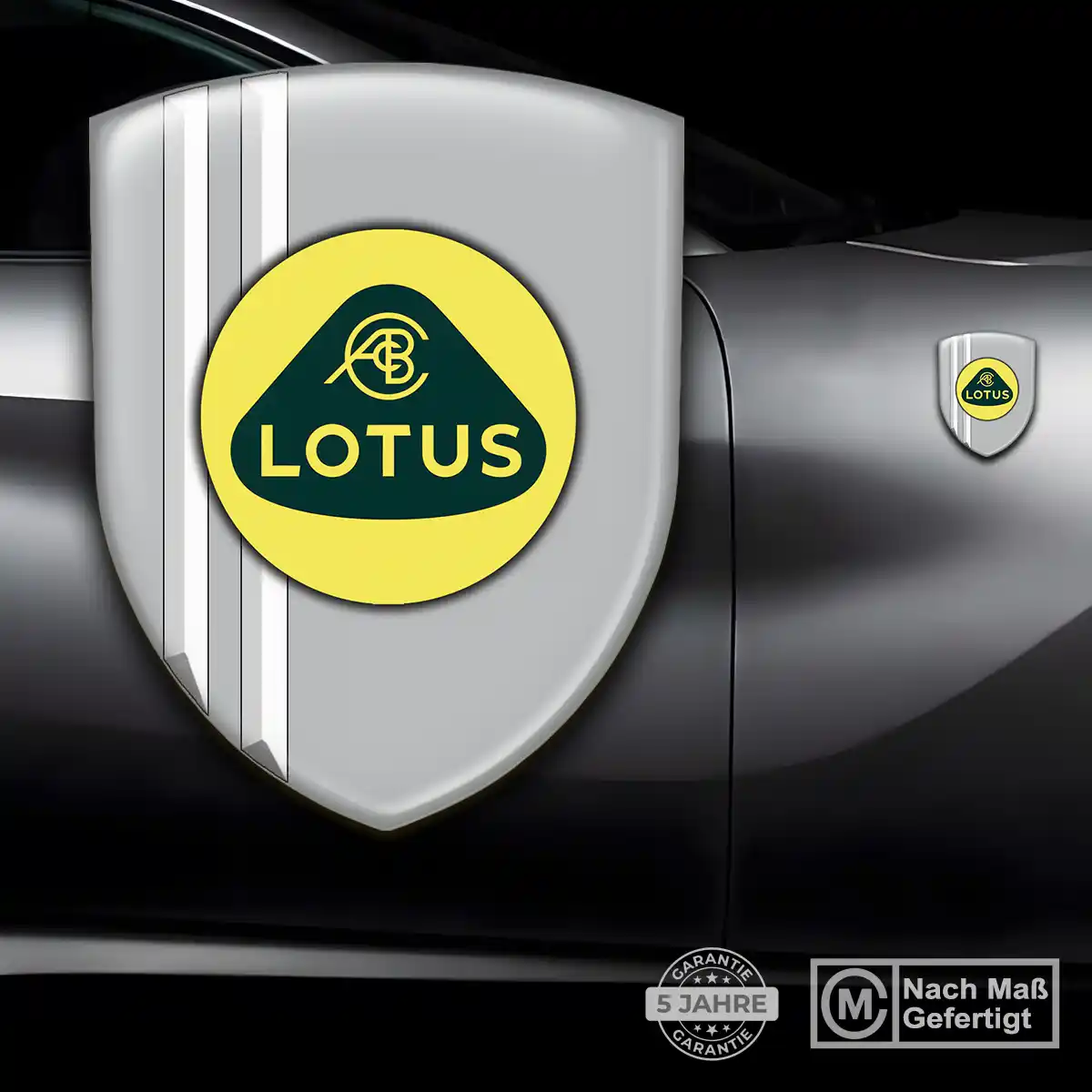 Lotus 3D Gel Aufkleber Embleme Auto Interieurdesign