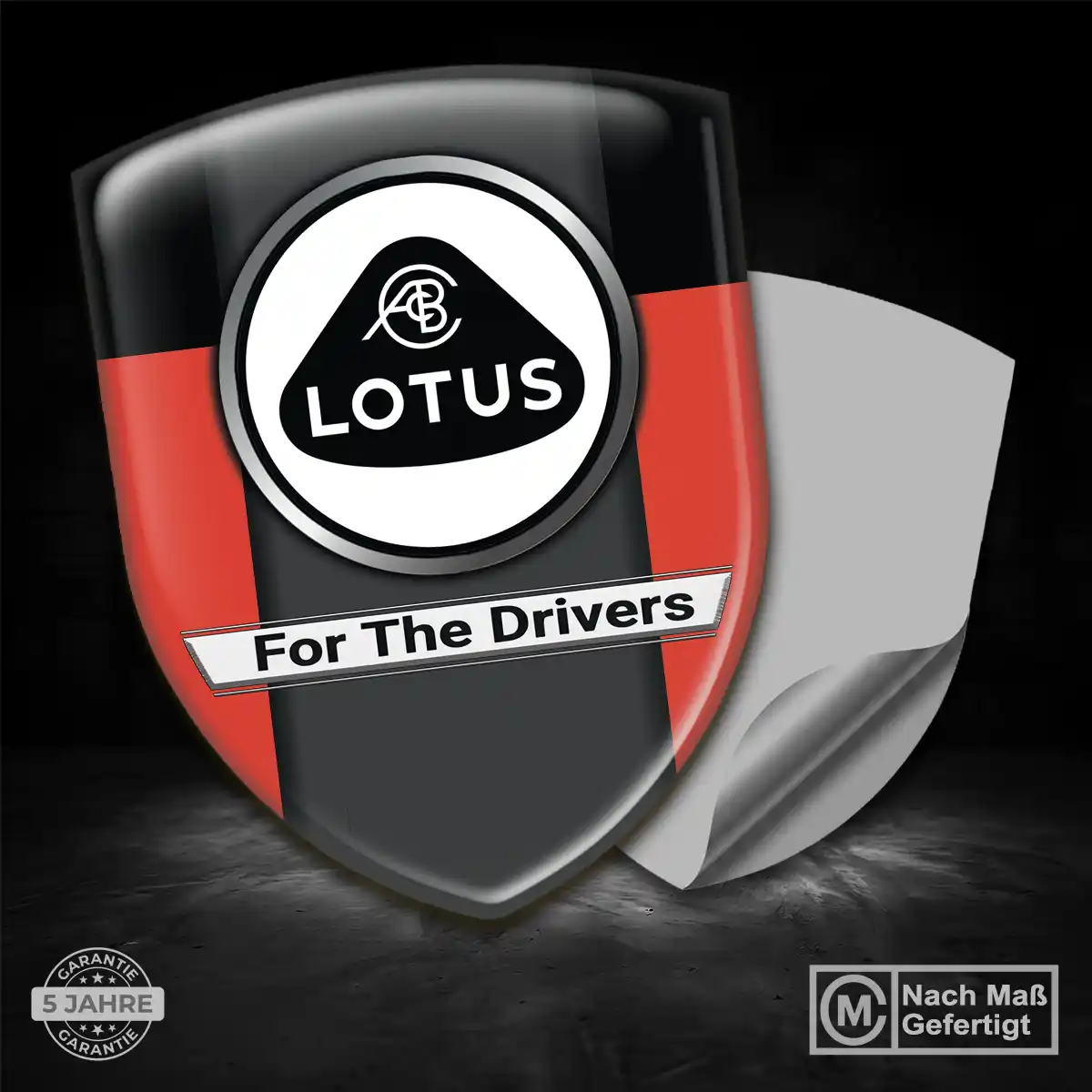 Lotus 3D Gel Aufkleber Embleme Auto Limitierte Auflage