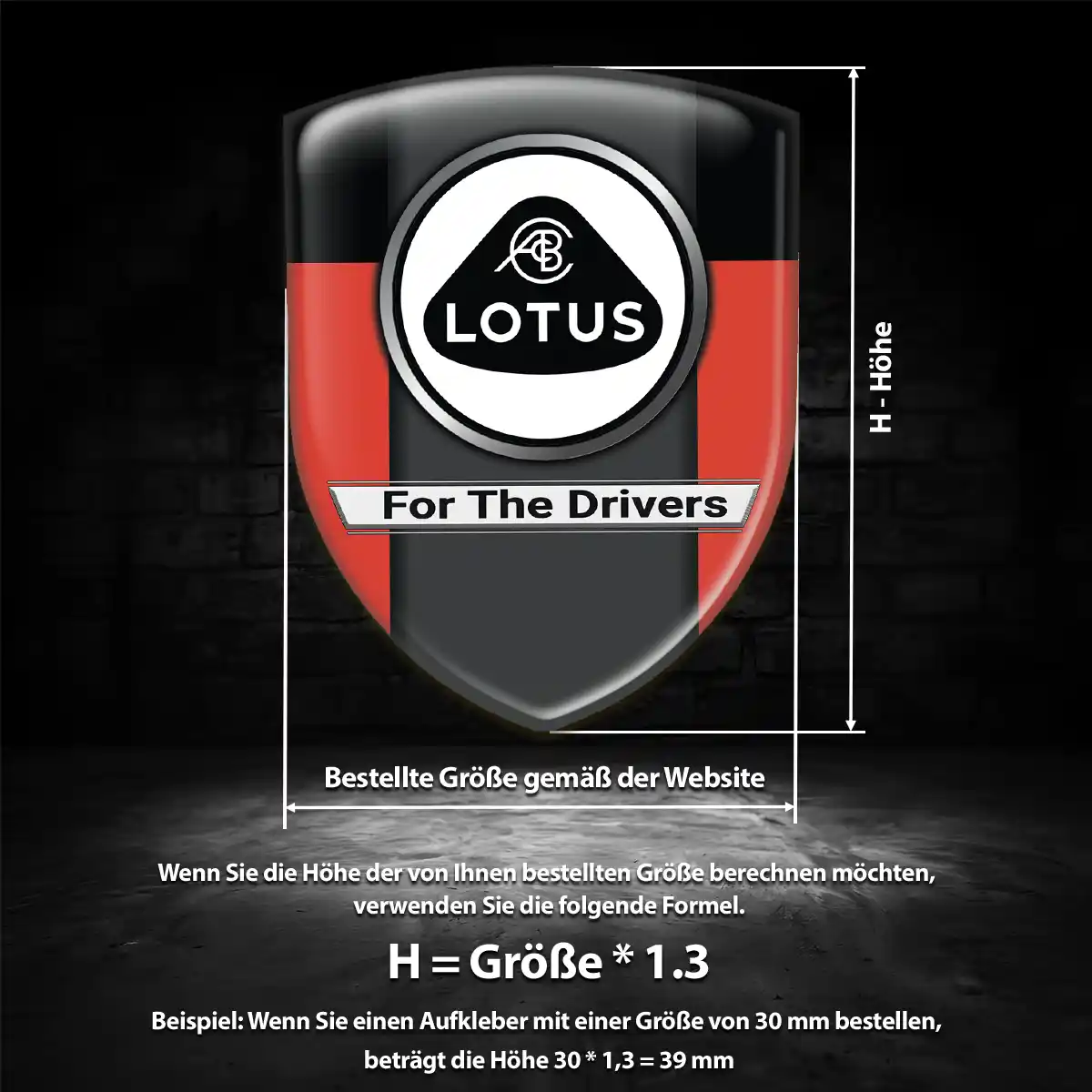 Lotus 3D Gel Aufkleber Embleme Auto Limitierte Auflage