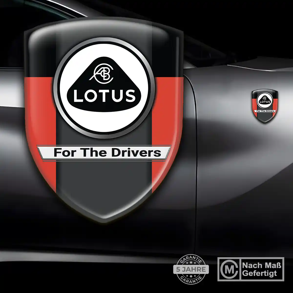 Lotus 3D Gel Aufkleber Embleme Auto Limitierte Auflage
