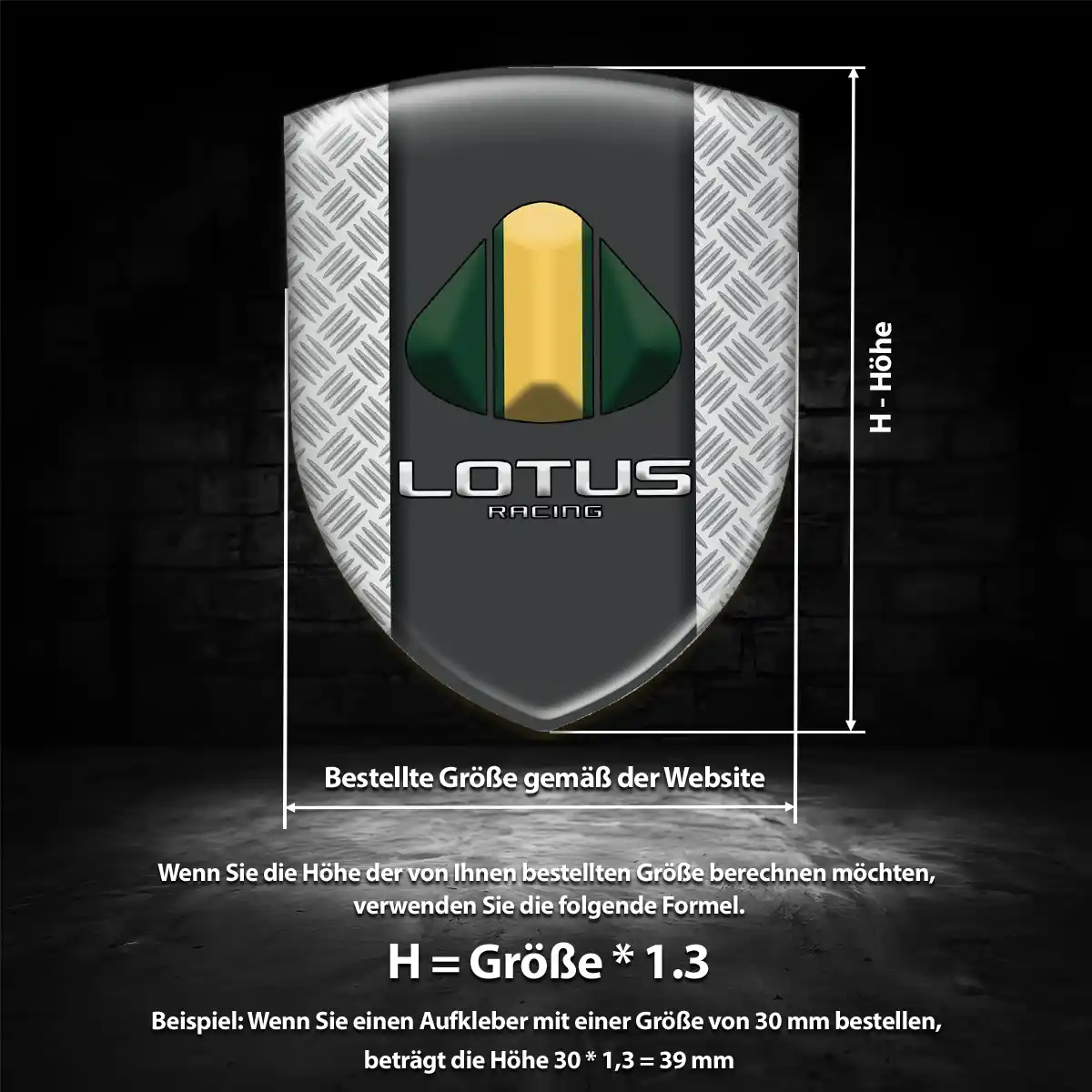 Lotus 3D Gel Aufkleber Embleme Auto Markenedition