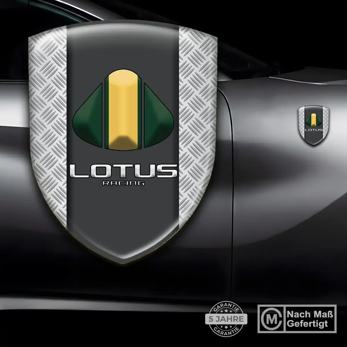 Lotus 3D Gel Aufkleber Embleme Auto Markenedition