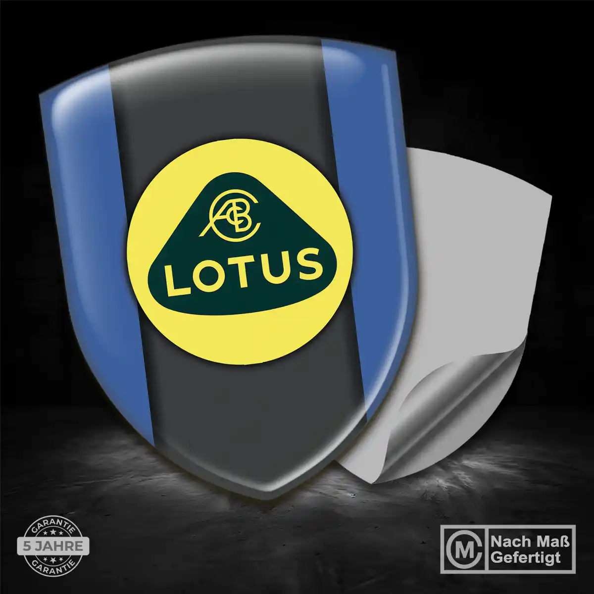 Lotus 3D Gel Aufkleber Embleme Auto Modernes Design