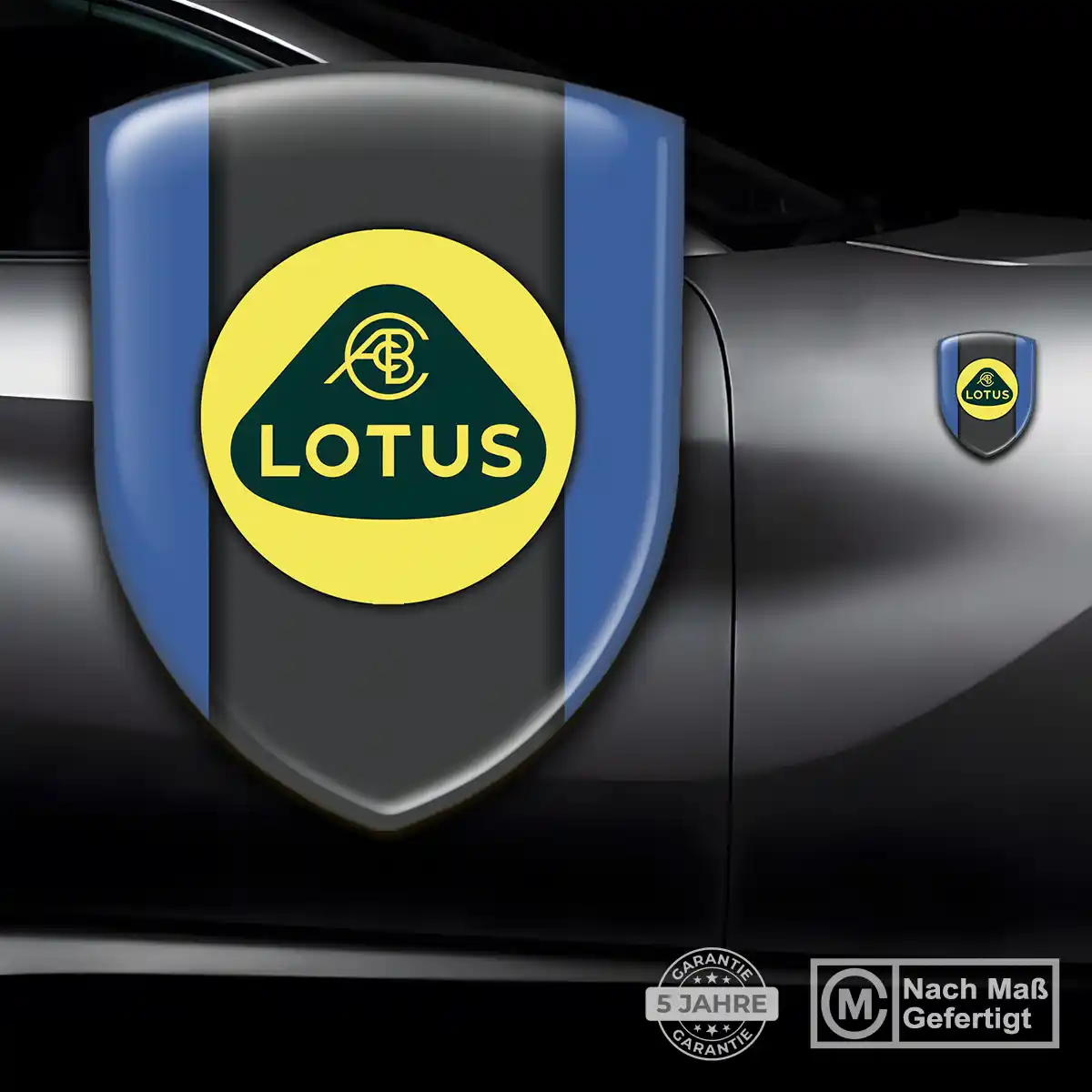 Lotus 3D Gel Aufkleber Embleme Auto Modernes Design
