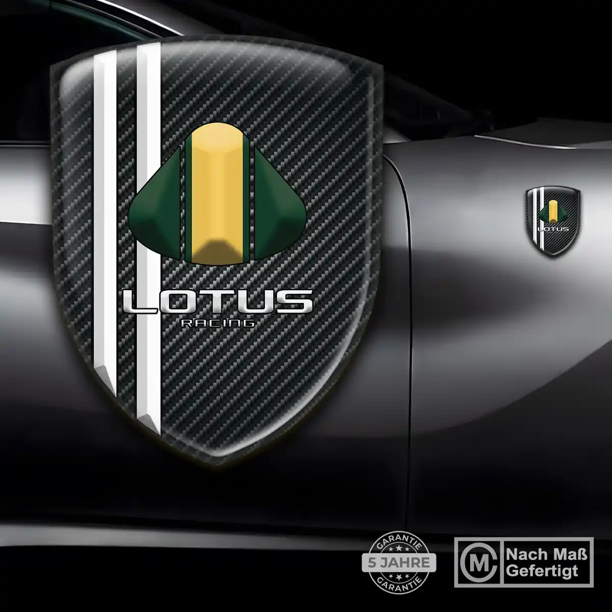 Lotus 3D Gel Aufkleber Embleme Auto Premiumqualität