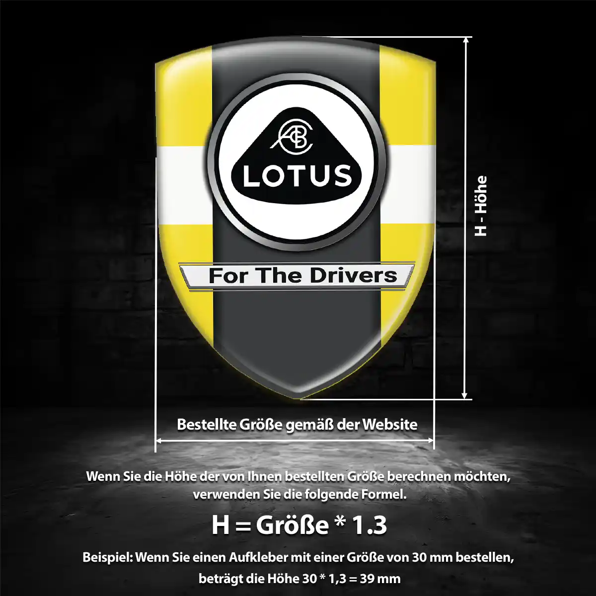 Lotus 3D Gel Aufkleber Embleme Auto Stilvolles Design
