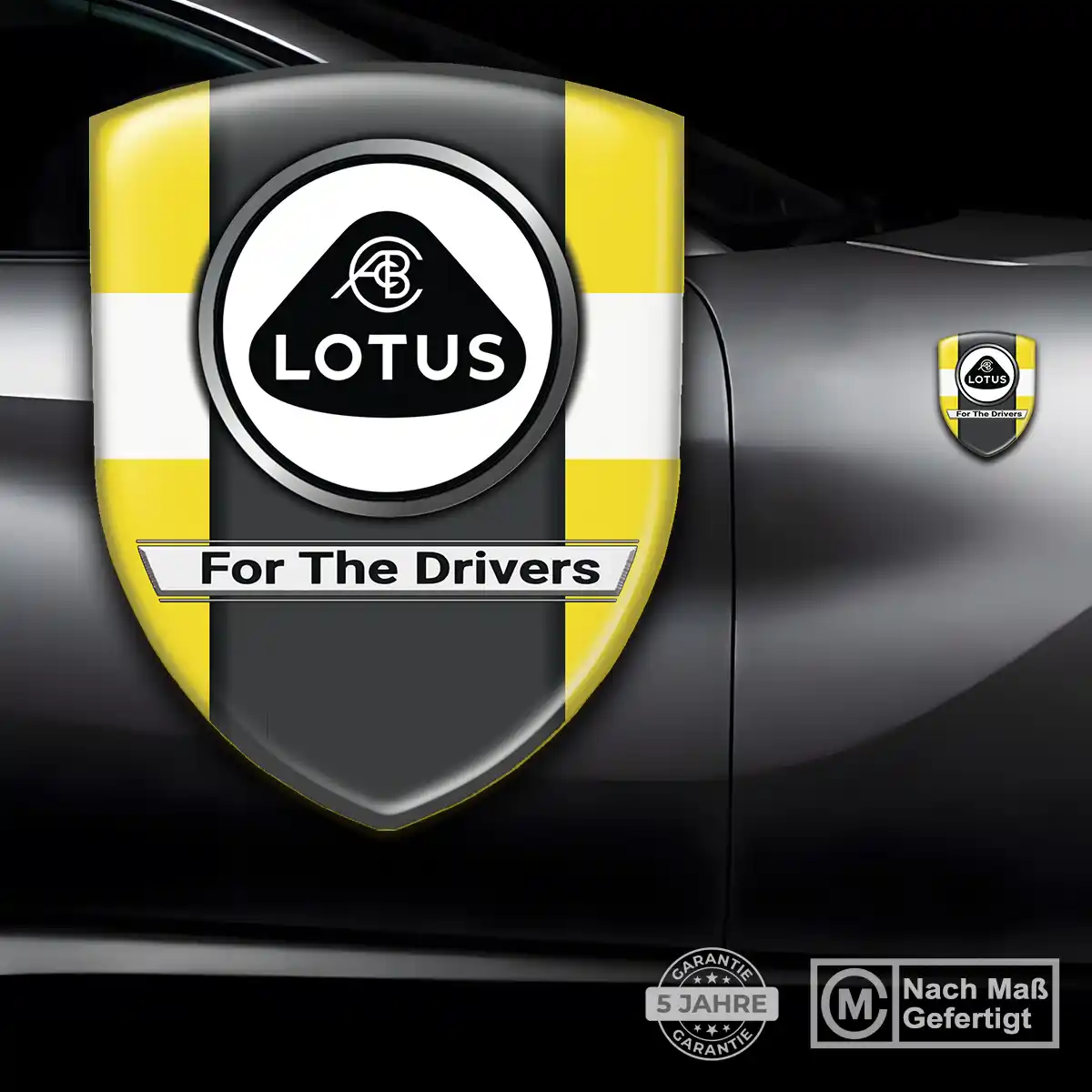 Lotus 3D Gel Aufkleber Embleme Auto Stilvolles Design