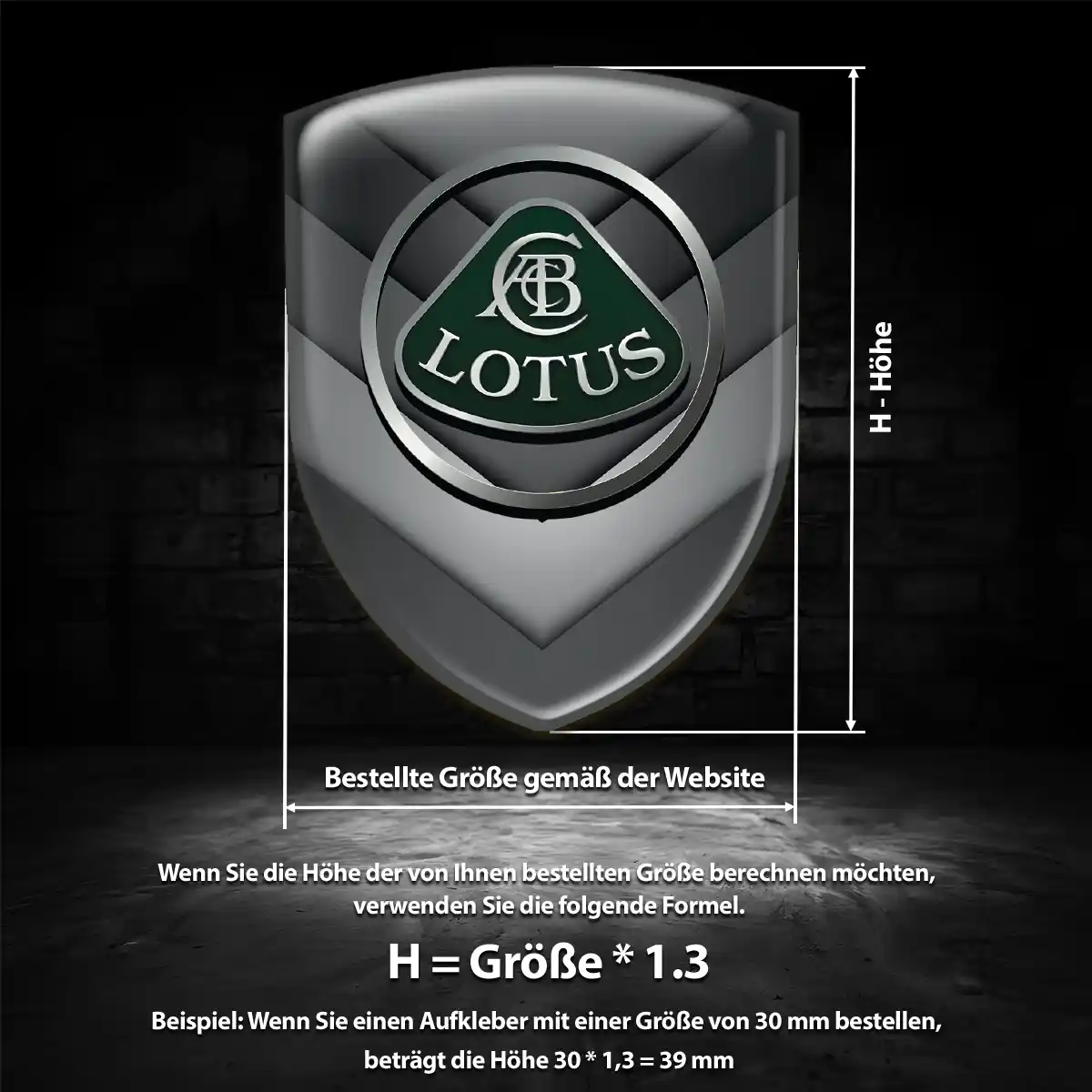 Lotus 3D Gel Aufkleber Embleme Auto Tuningfahrzeug