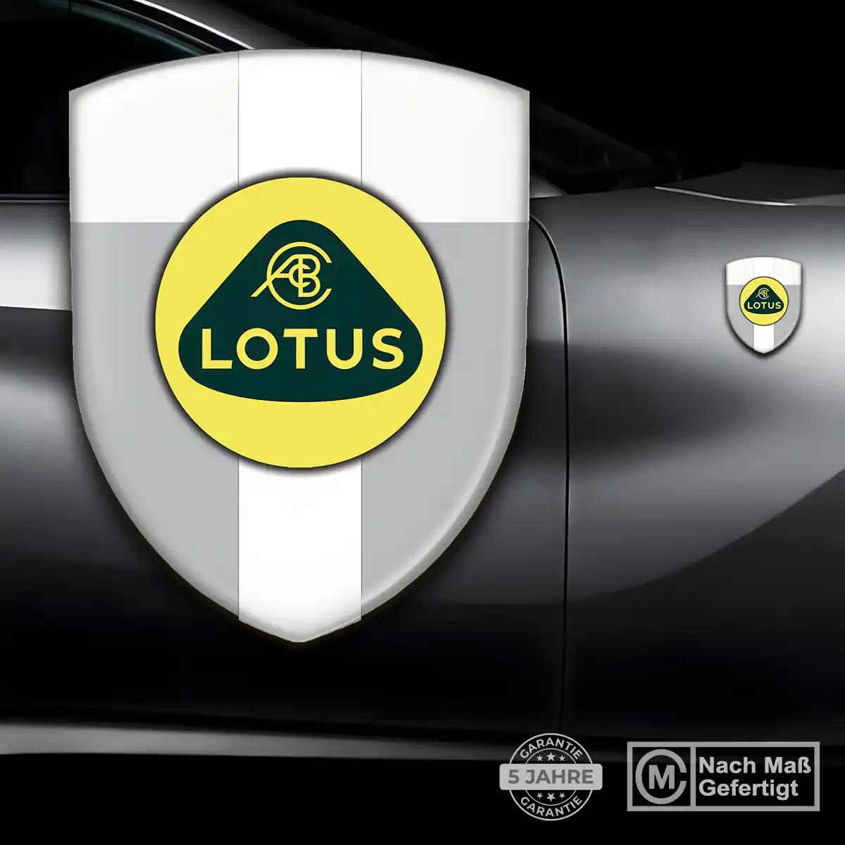 Lotus 3D Gel Aufkleber Embleme Edles Design