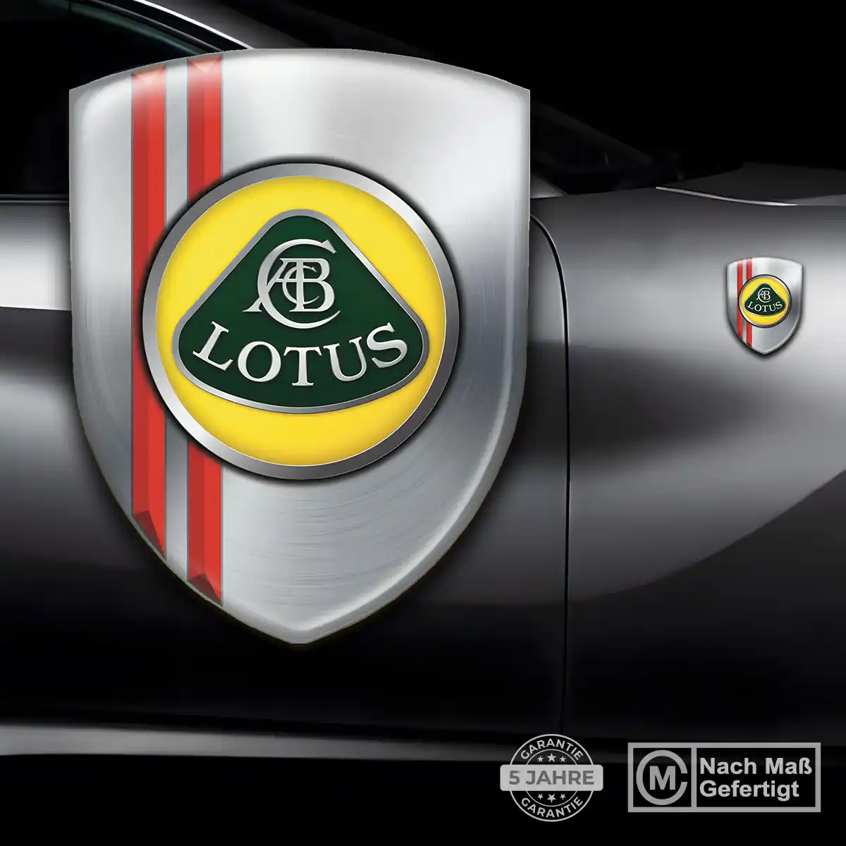 Lotus 3D Gel Aufkleber Embleme Erstklassige Qualität