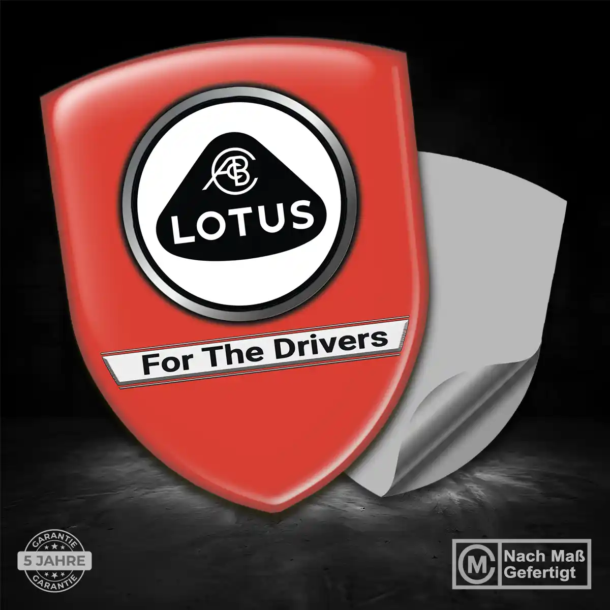 Lotus 3D Gel Aufkleber Embleme Limitierte Auflage