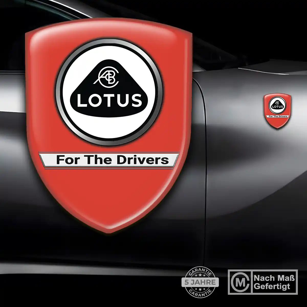 Lotus 3D Gel Aufkleber Embleme Limitierte Auflage