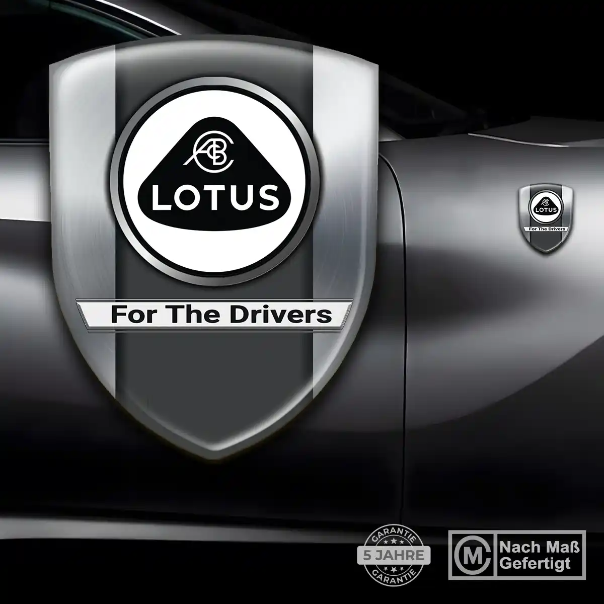 Lotus 3D Gel Aufkleber Embleme Luxus-Edition