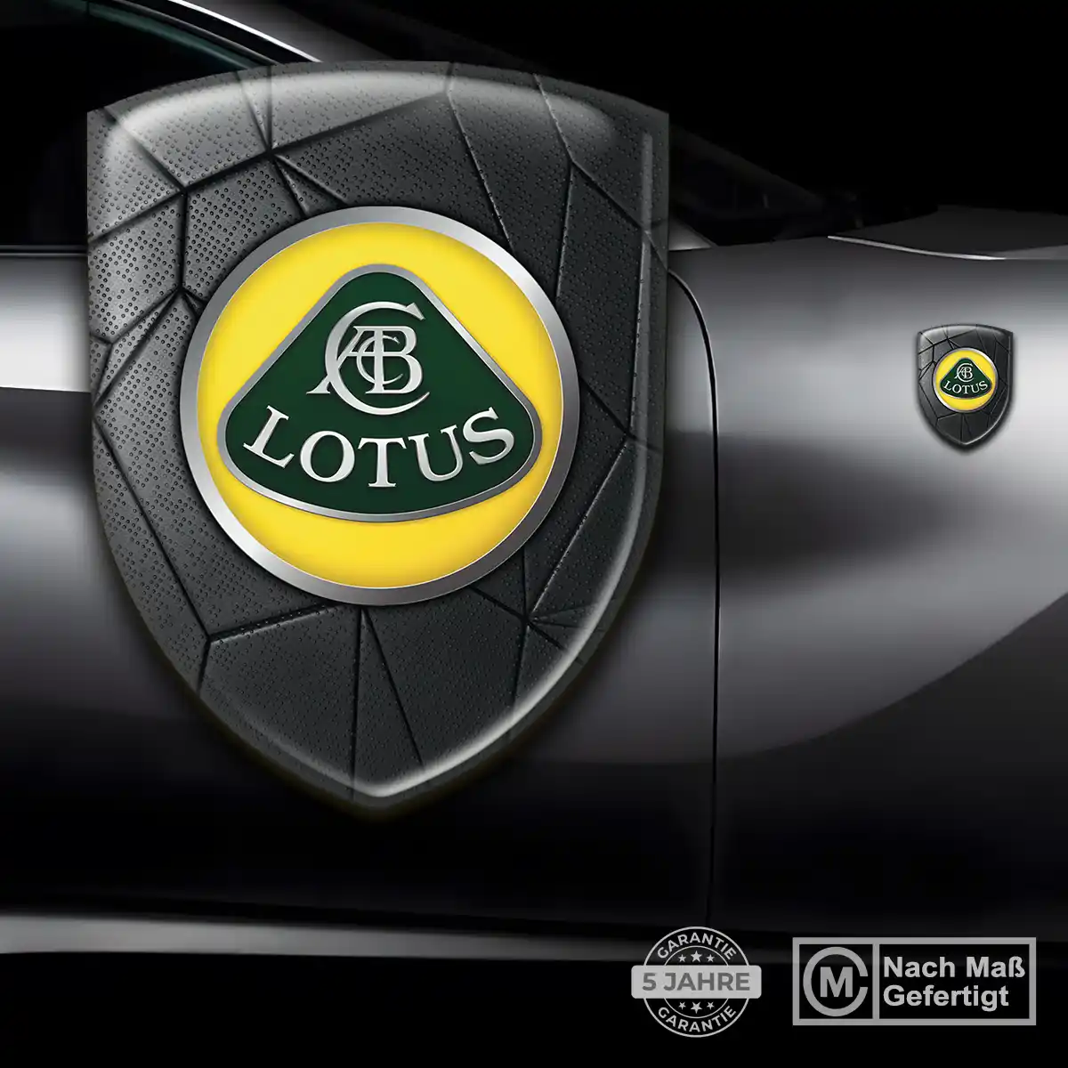 Lotus 3D Gel Aufkleber Embleme Premium-Edition