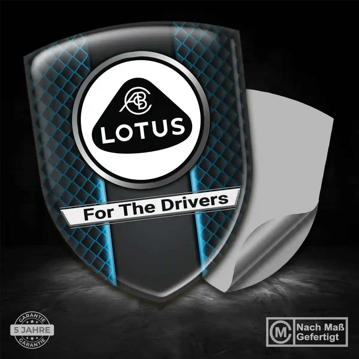 Lotus 3D Gel Aufkleber Exterieurdesign