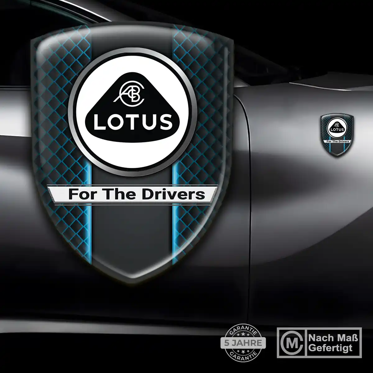 Lotus 3D Gel Aufkleber Exterieurdesign