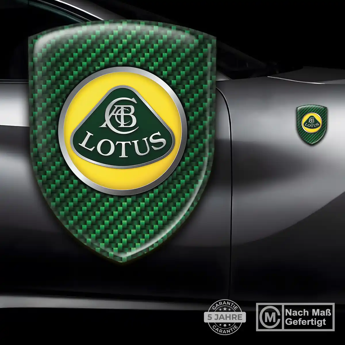 Lotus 3D Gel Aufkleber Hohe Qualität