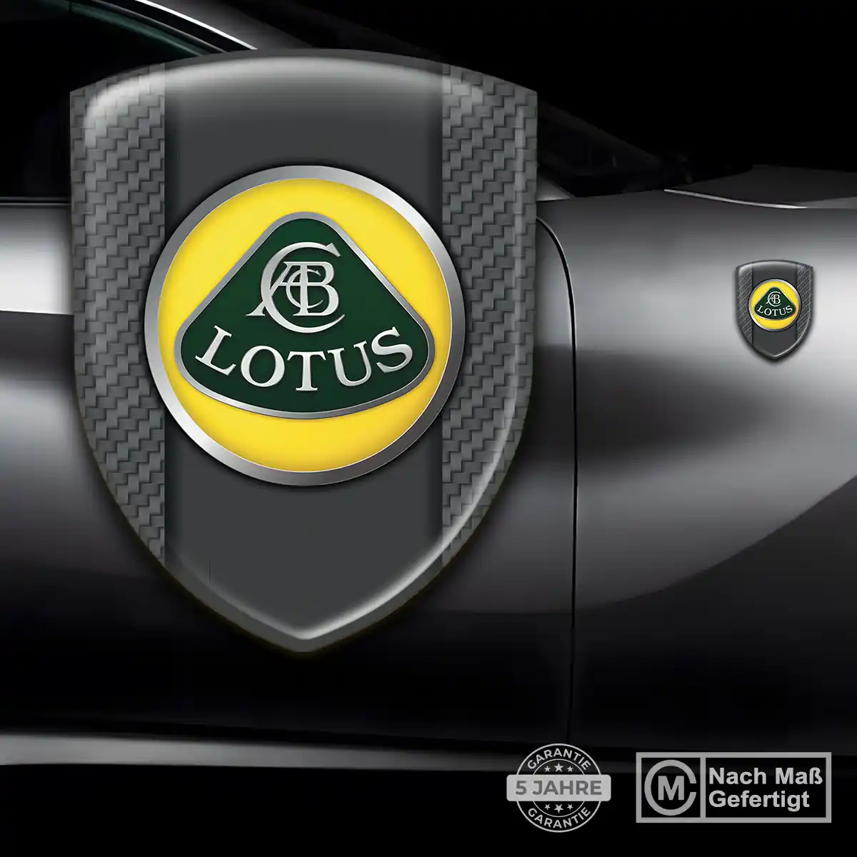 Lotus 3D Gel Aufkleber Limitierte Auflage